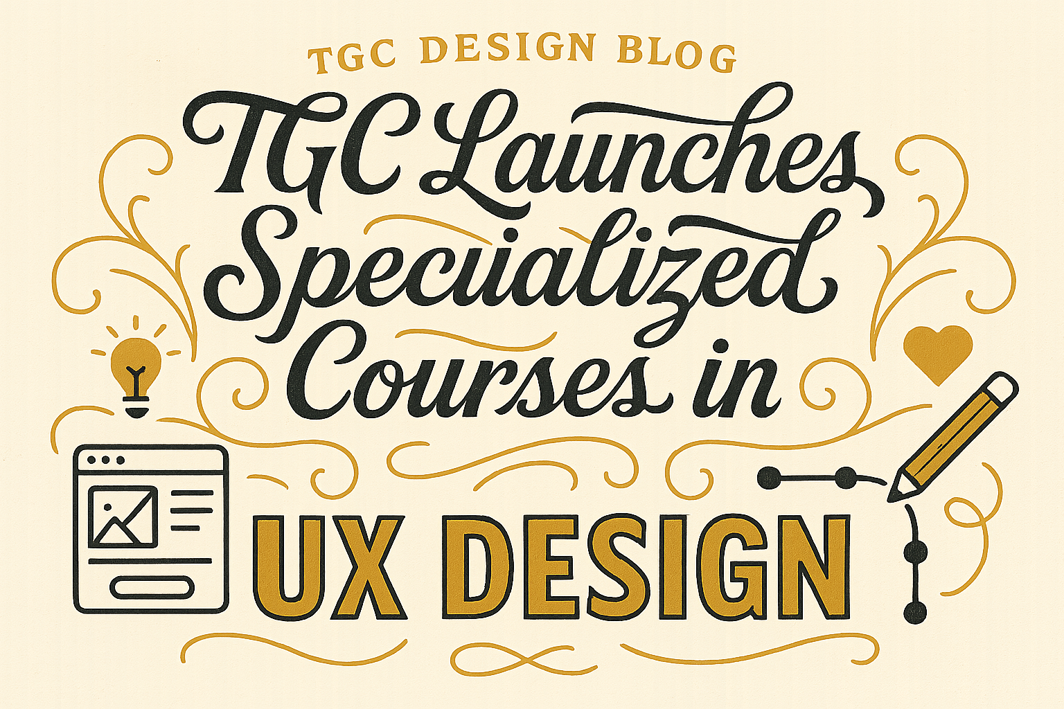 TGC Launches Specialized Courses in UX Design